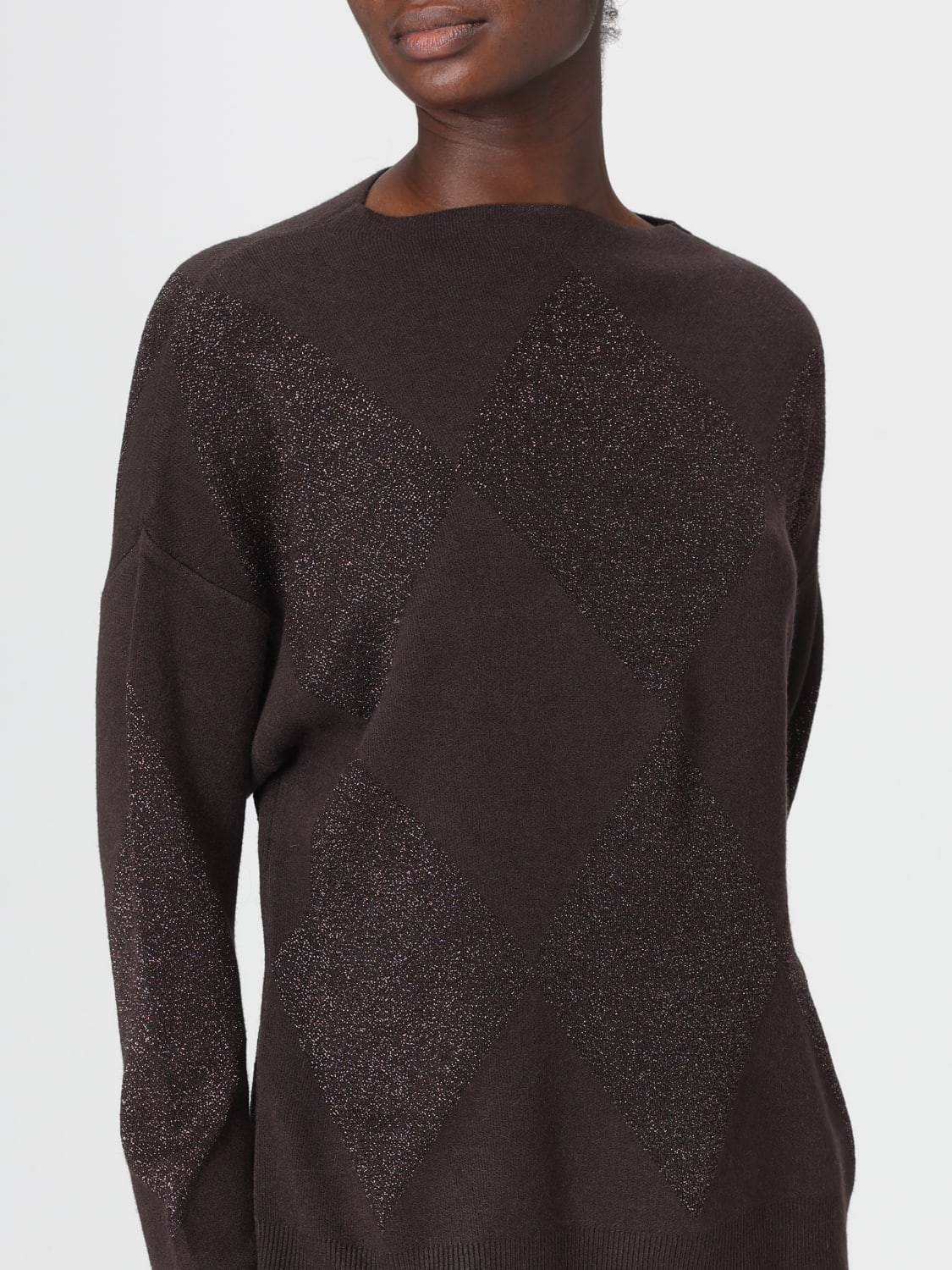 KAOS SWEATER: Sweatshirt woman Kaos, Dark - Img 3