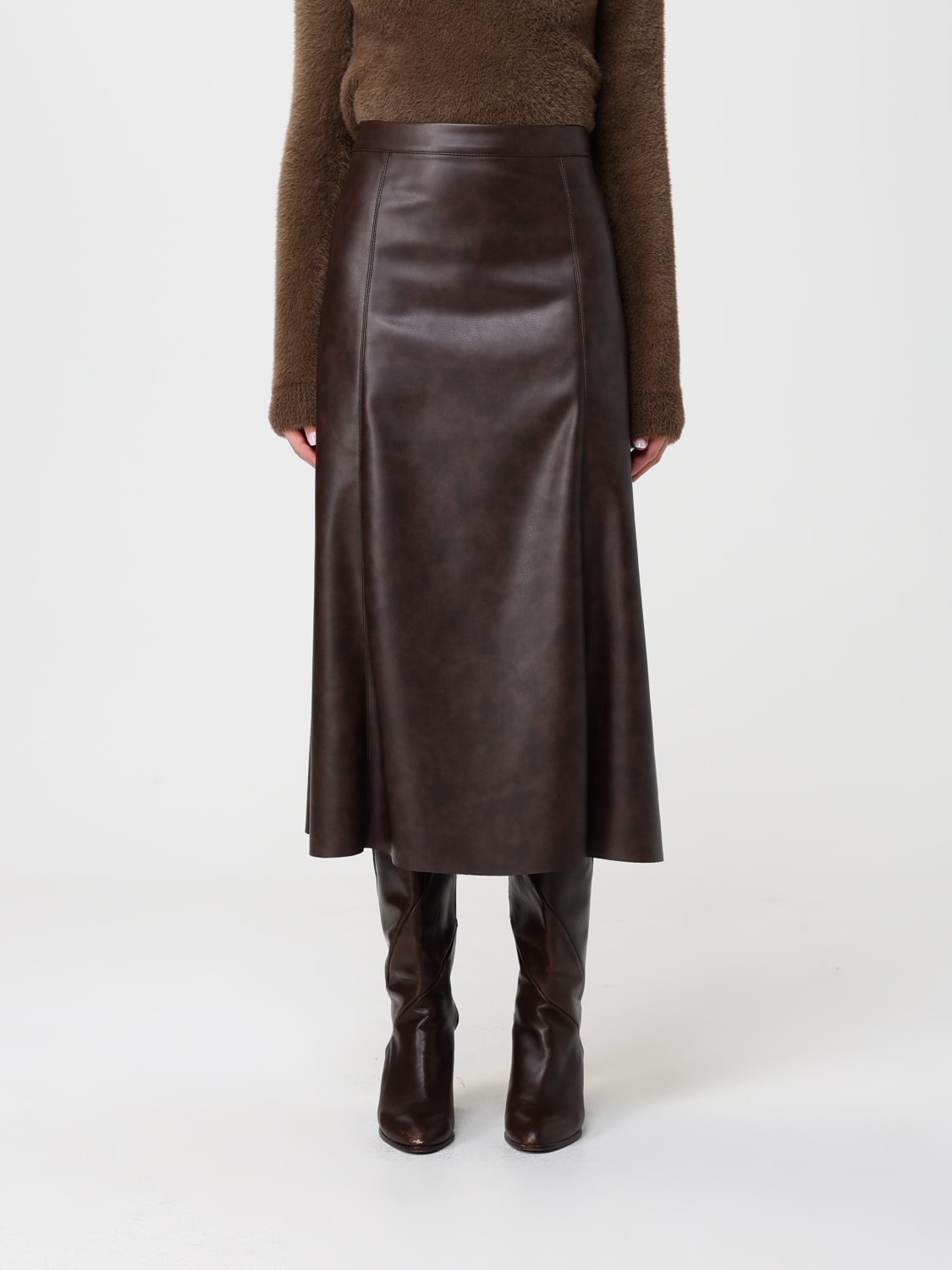 KAOS JUPE: Jupe femme Kaos, Marron - Img 1