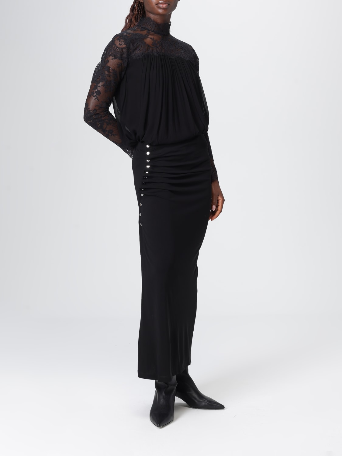 RABANNE SKIRT: Skirt woman Rabanne, Black - Img 2