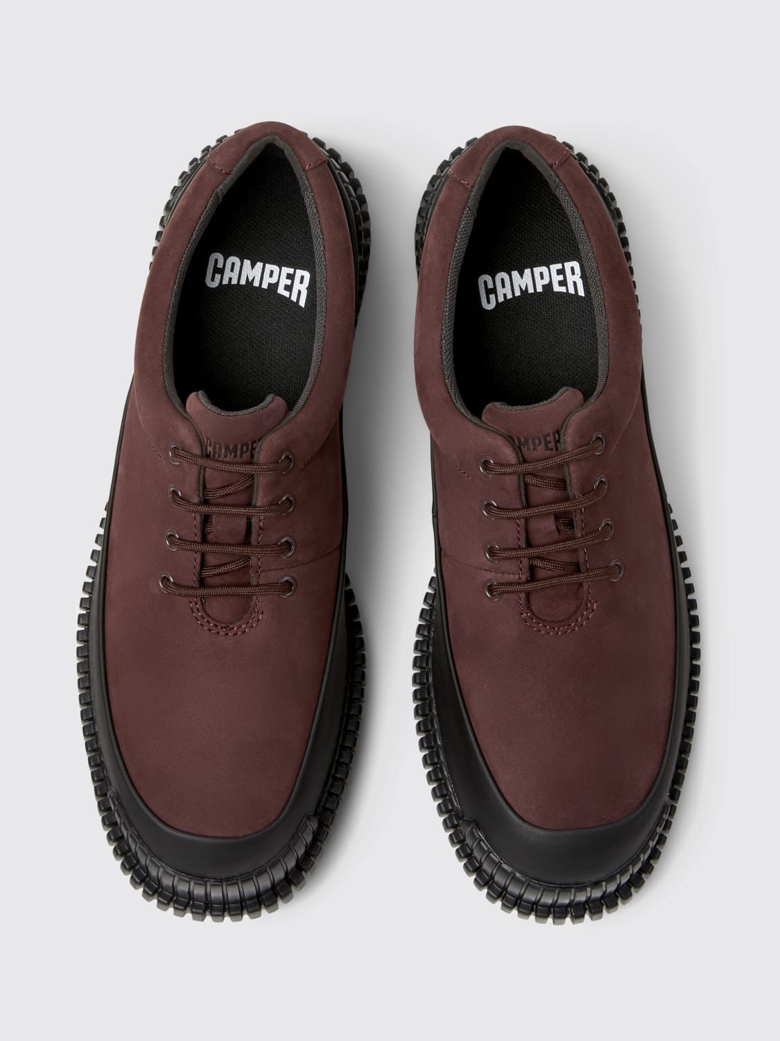 CAMPER STRINGATE: Derby Pix Camper in camoscio , Fantasia - Img 4