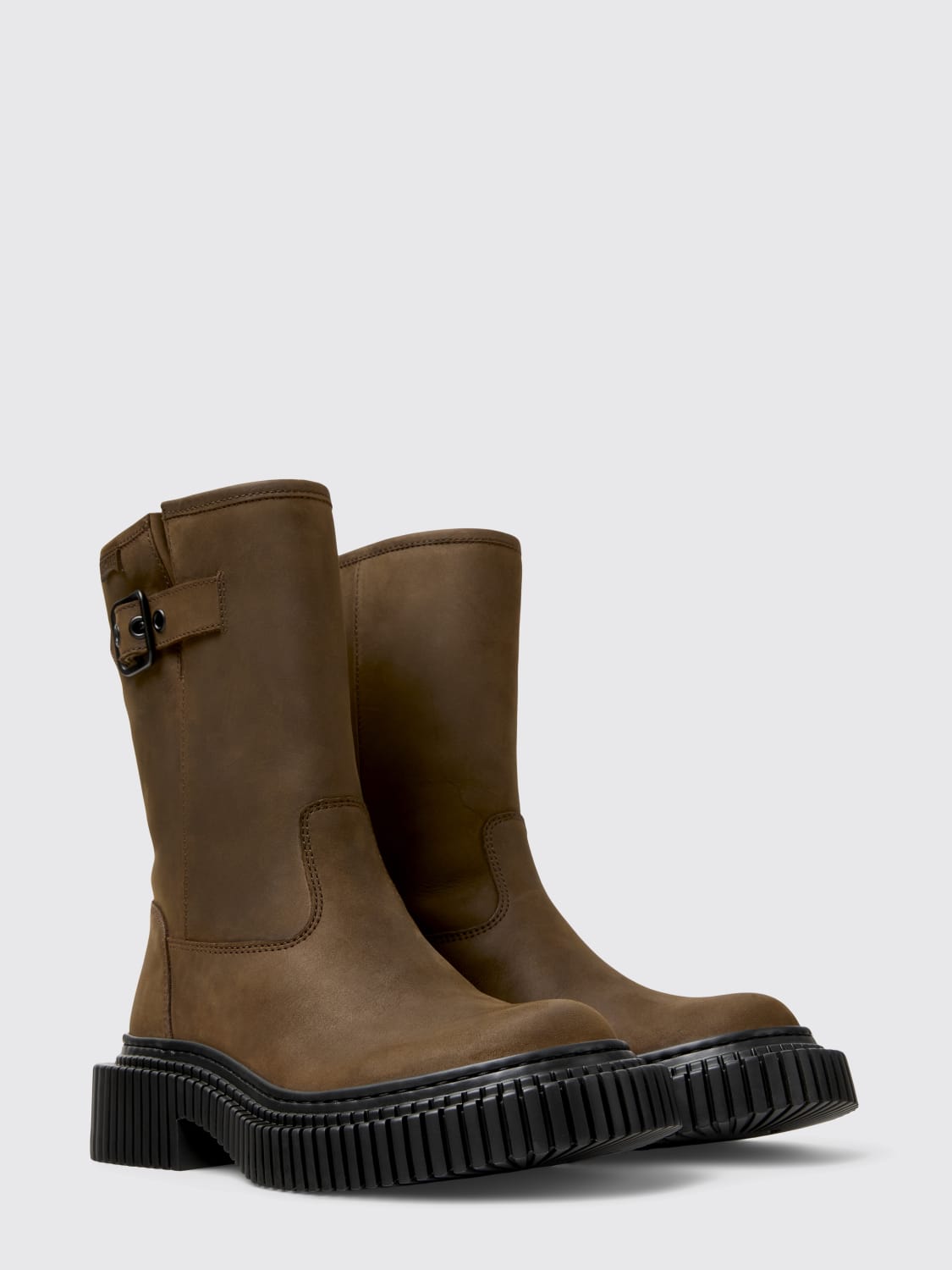 CAMPER BOTTES: Chaussures femme Camper, Marron - Img 2