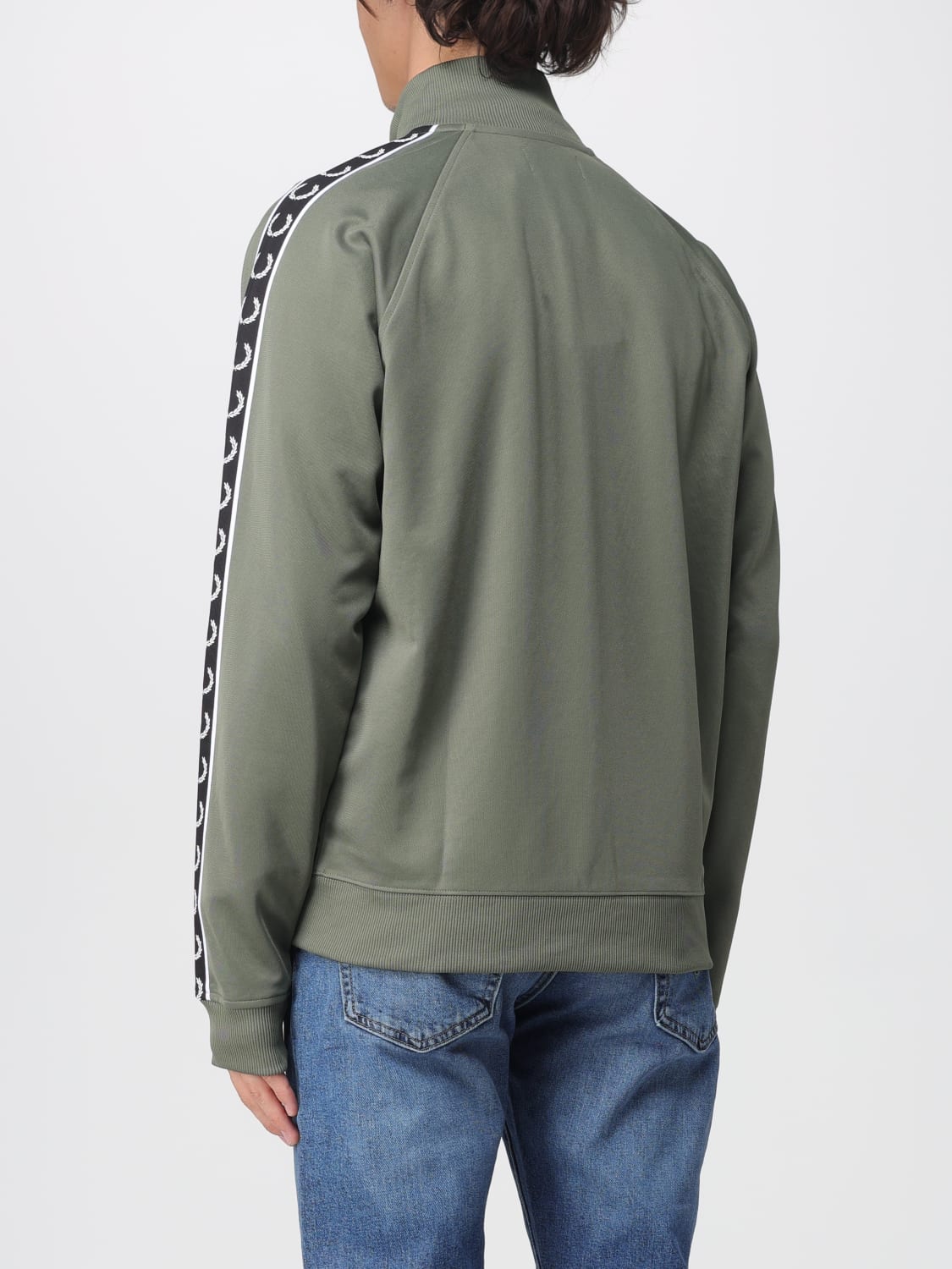 FRED PERRY SWEATSHIRT: Sweatshirt herren Fred Perry, Grün - Img 2