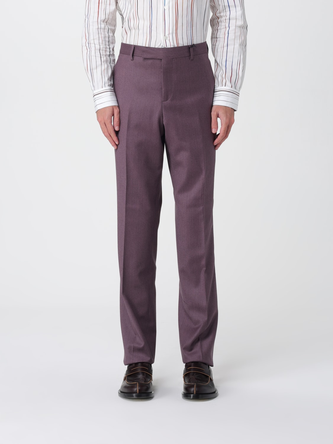 PAUL SMITH PANTS: Pants men Paul Smith, Violet - Img 1