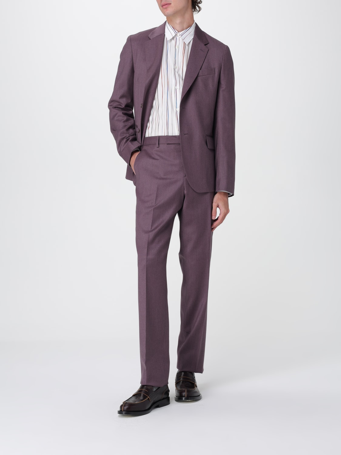 PAUL SMITH PANTS: Pants men Paul Smith, Violet - Img 2
