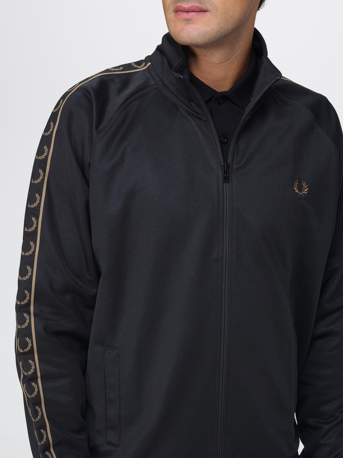 FRED PERRY SUDADERA: Sudadera hombre Fred Perry, Negro - Img 4