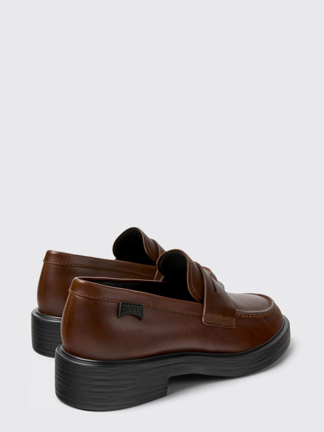 CAMPER LOAFER: Shoes woman Camper, Brown - Img 3