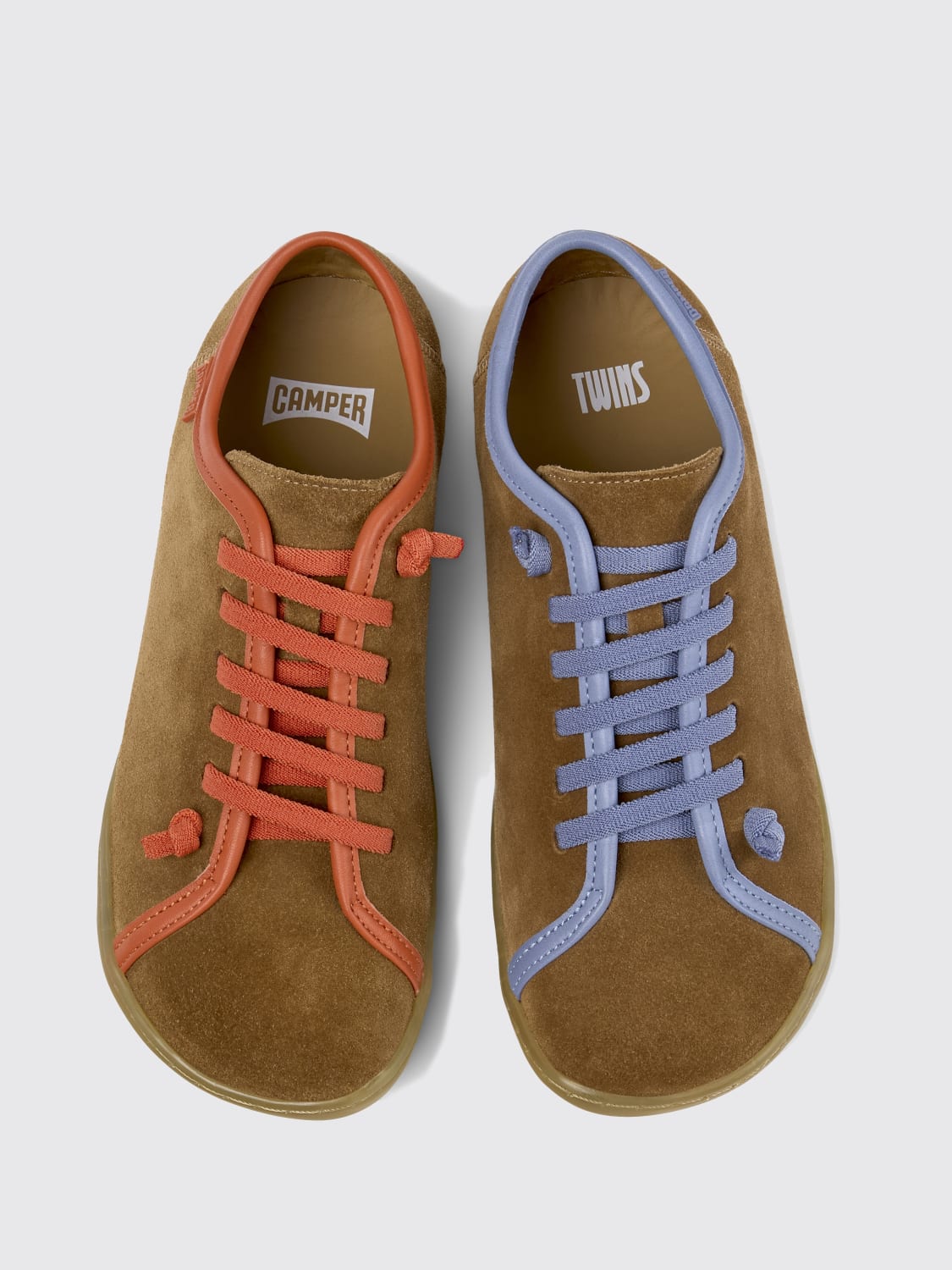 CAMPER SNEAKERS: Schuhe damen Camper, Braun - Img 4