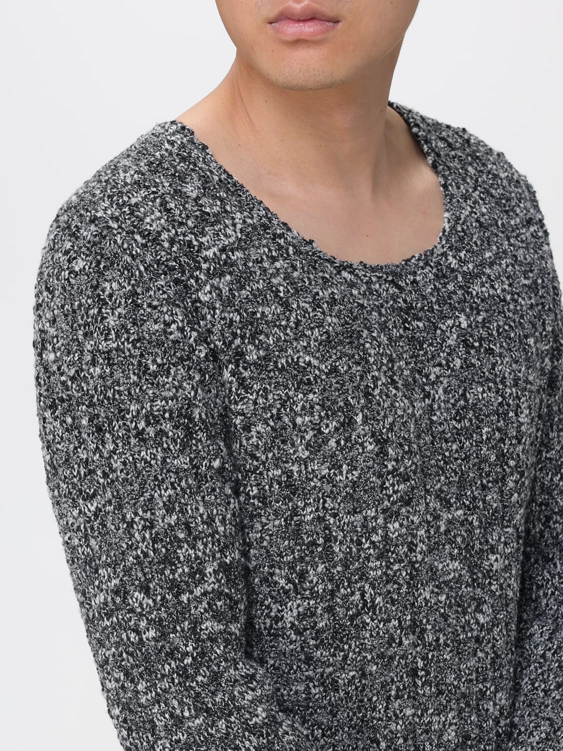 DOLCE & GABBANA PULLOVER: Pullover herren Dolce & Gabbana, Grau - Img 5