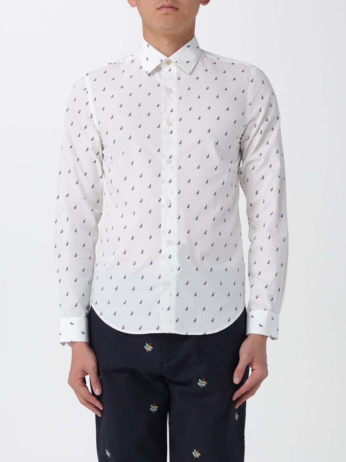 PAUL SMITH SHIRT: Shirt men Paul Smith, White - Img 1