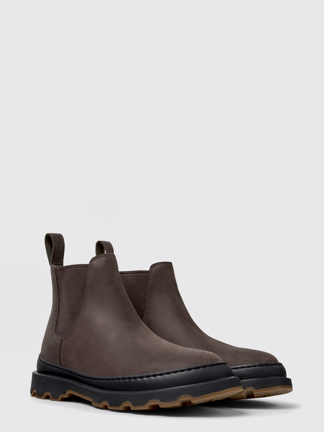 CAMPER BOTAS: Zapatos mujer Camper, Marrón - Img 2