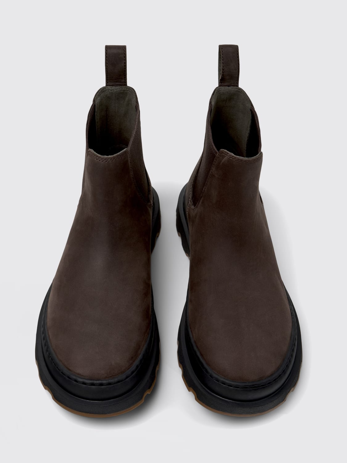 CAMPER BOTAS: Zapatos mujer Camper, Marrón - Img 4