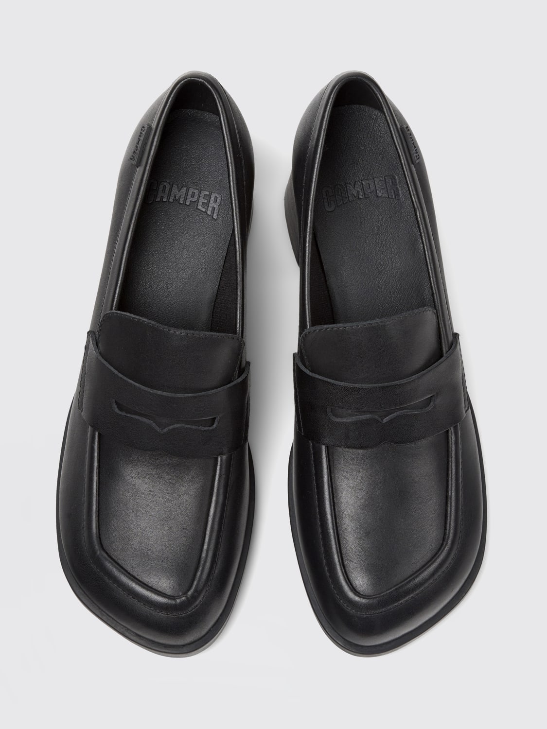 CAMPER LOAFER: Shoes woman Camper, Black - Img 4