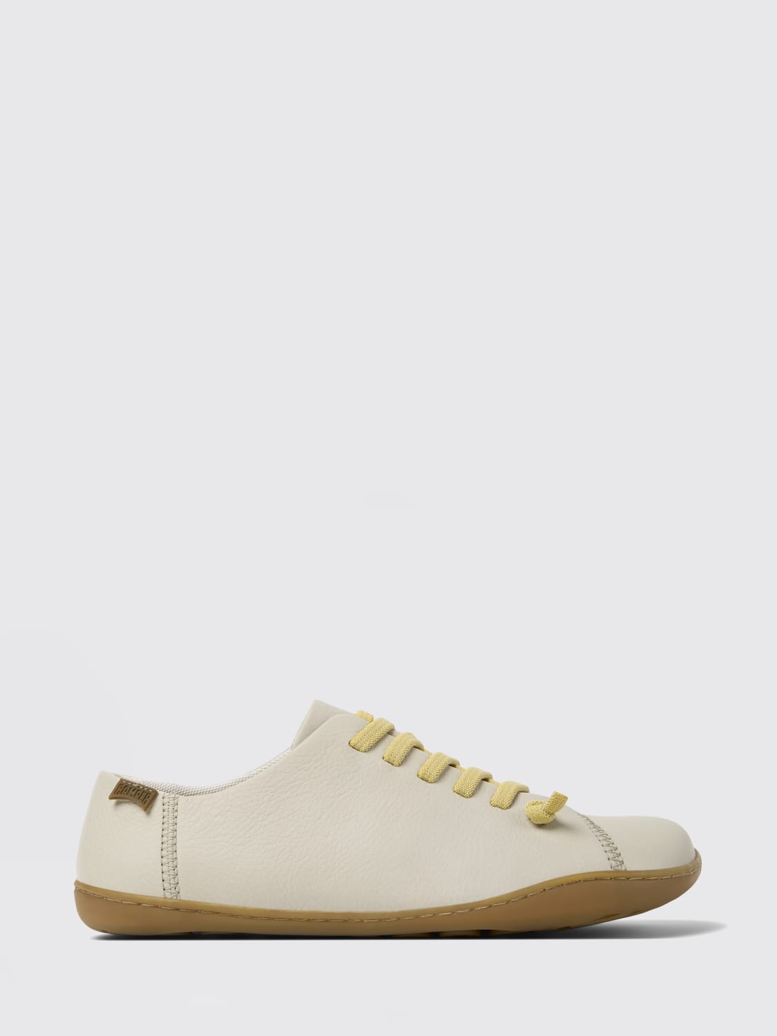 CAMPER SNEAKERS: Sneakers Peu Camper in pelle , Beige - Img 1