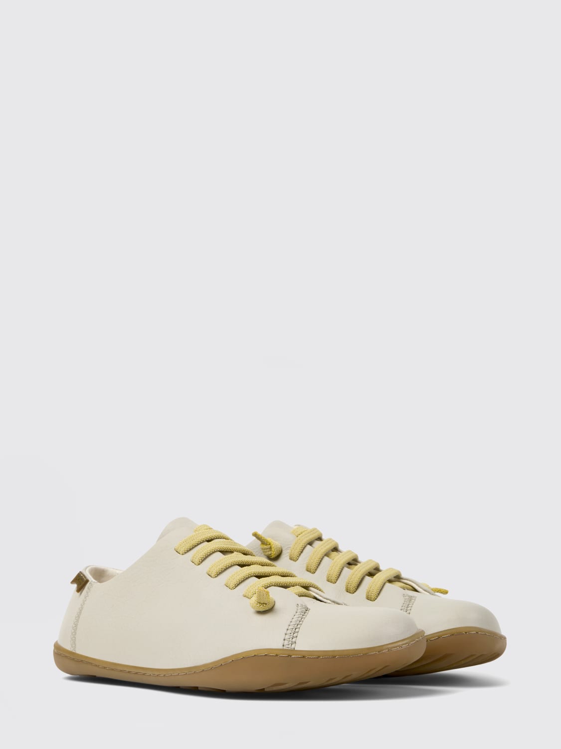 CAMPER SNEAKERS: Sneakers Peu Camper in pelle , Beige - Img 2