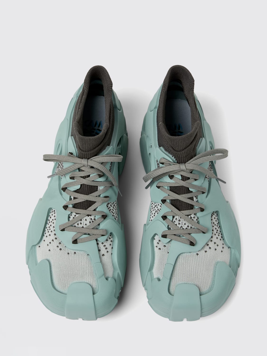 CAMPERLAB SNEAKERS: Sneakers Tossu CamperLab in maglia 3D di PET riciclato , Grigio - Img 4