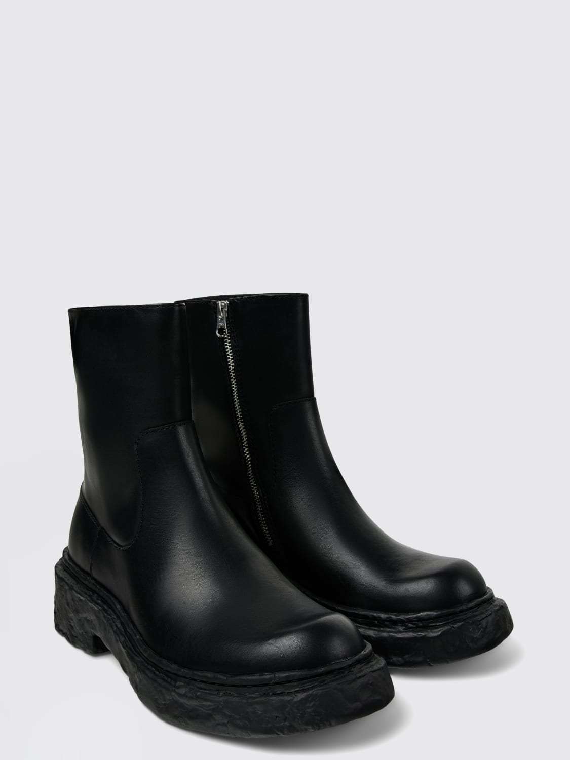 CAMPERLAB STIVALETTI: Stivaletto Vamonos CamperLab in pelle , Nero - Img 2