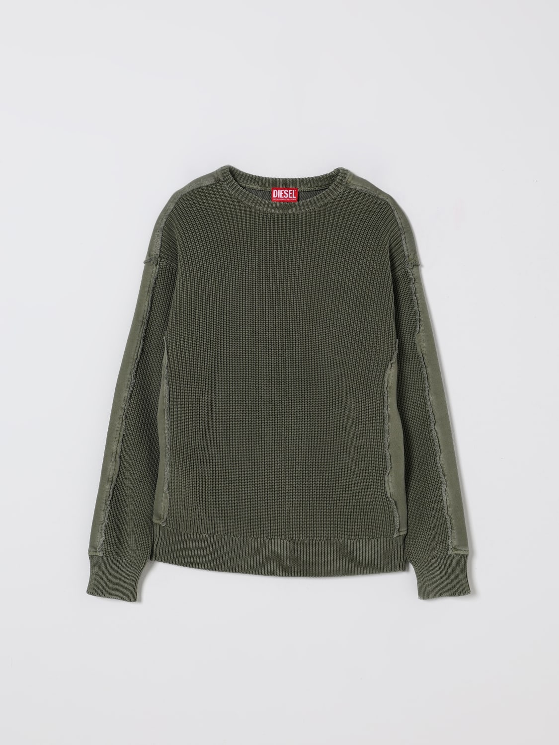 DIESEL JERSEY: Jersey niños Diesel, Militar - Img 1