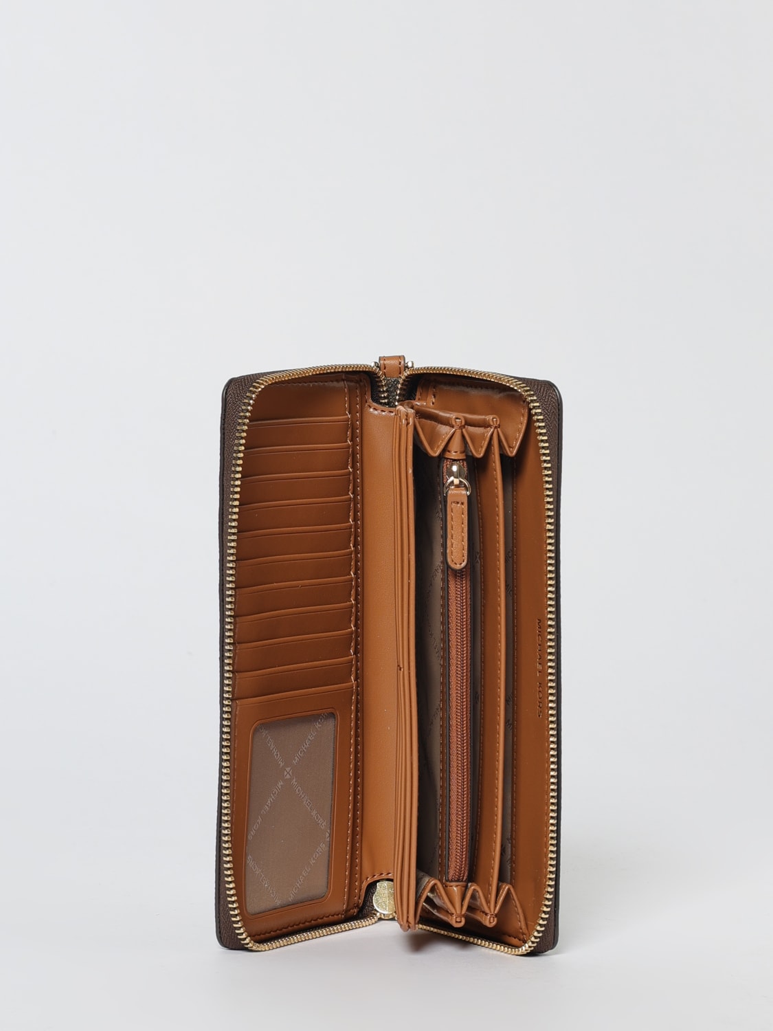 MICHAEL KORS WALLET: Wallet woman Michael Kors, Brown - Img 2