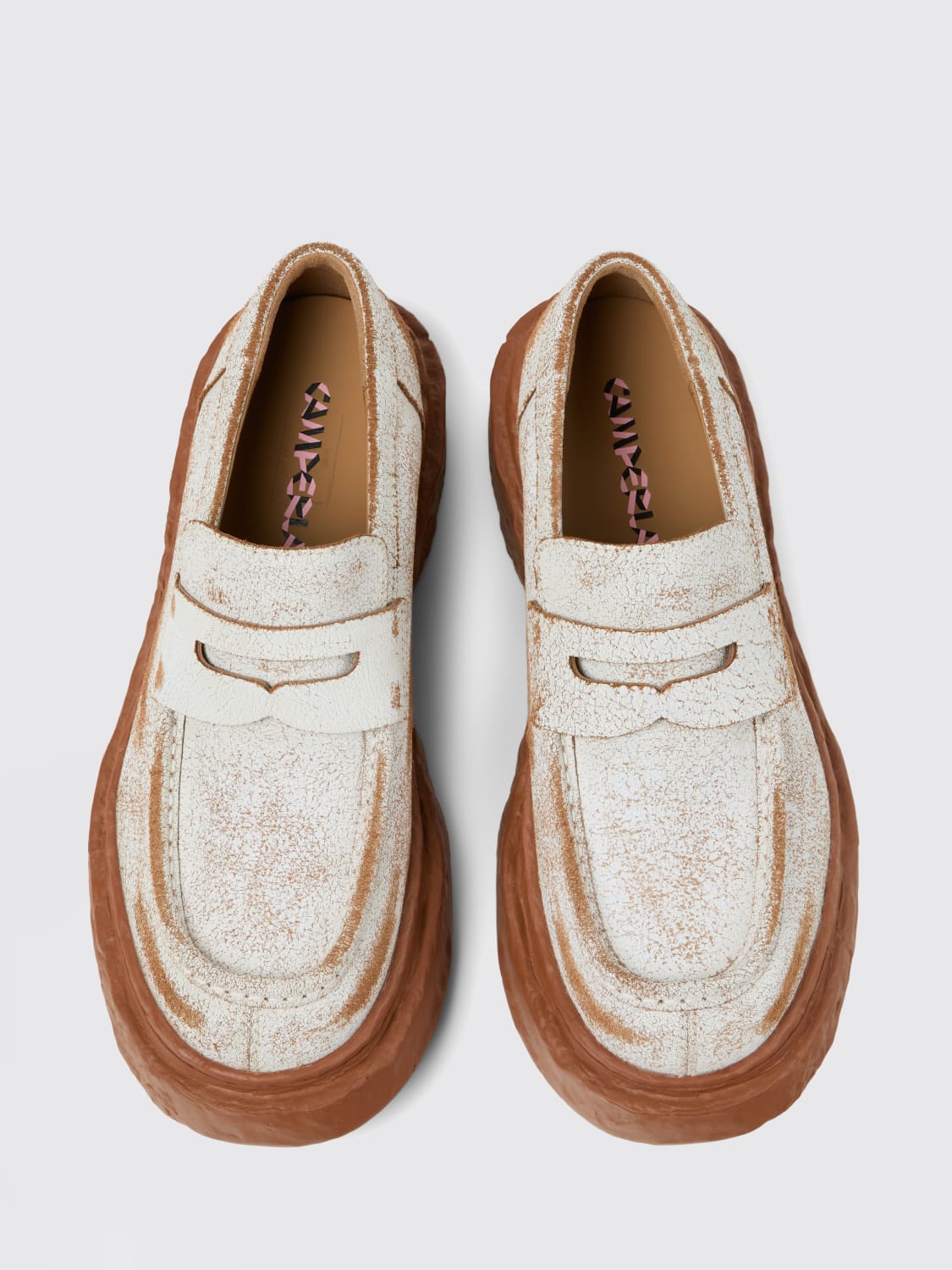 CAMPERLAB LOAFERS: Loafers men CamperLab, White - Img 4