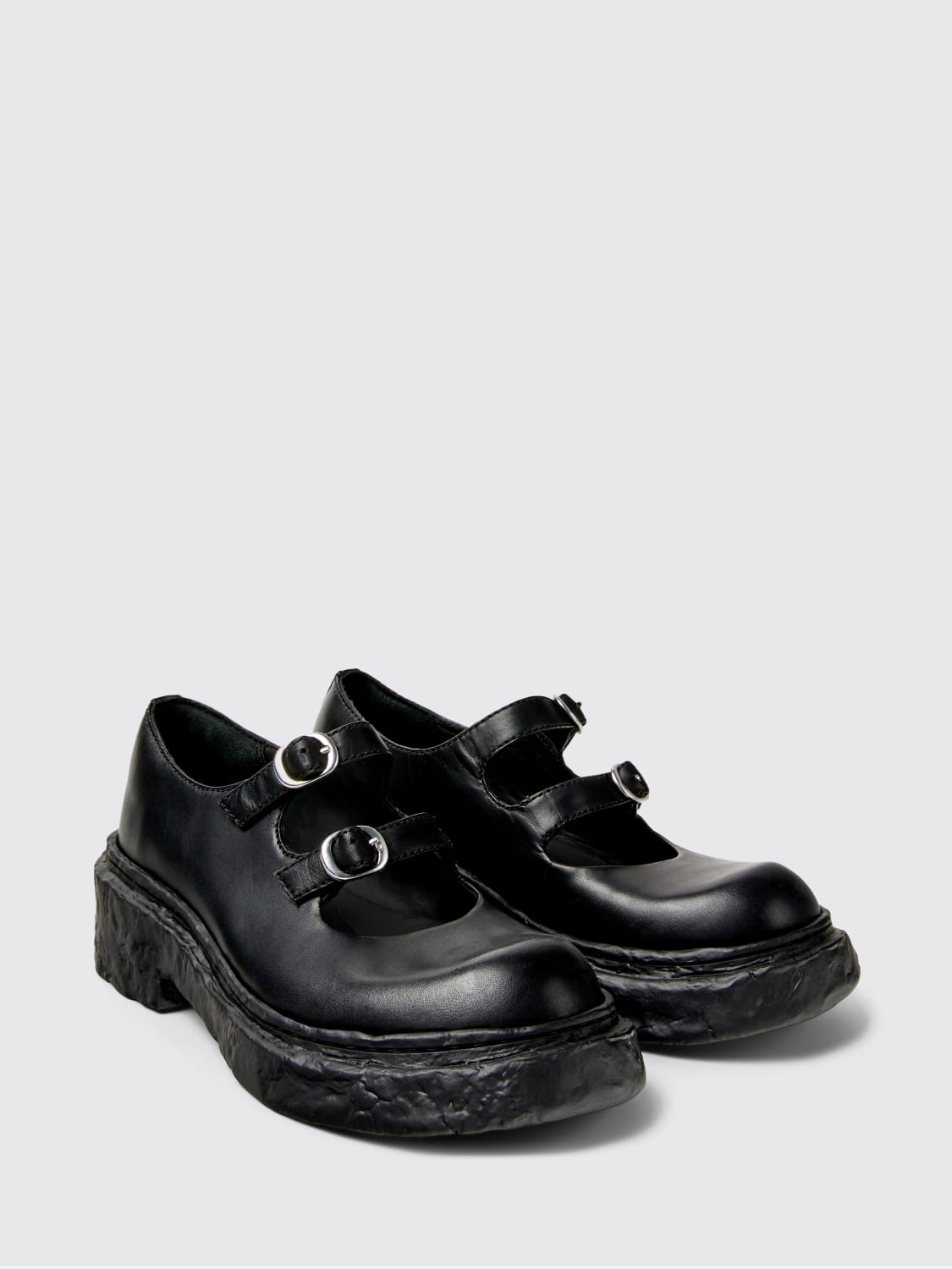 CAMPERLAB MOCASSINI: Mocassino Vamonos CamperLab in pelle , Nero - Img 2