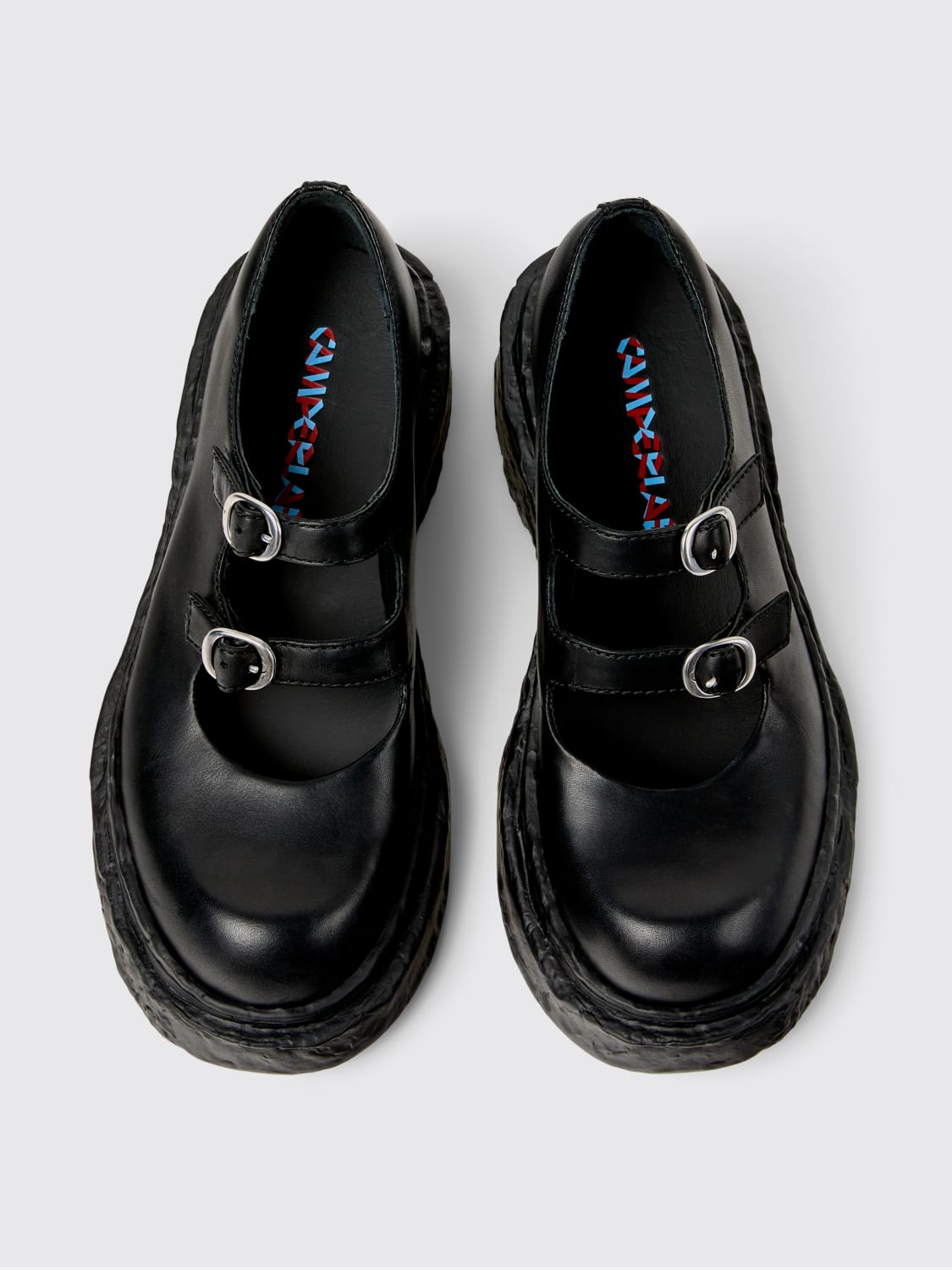 CAMPERLAB MOCASSINI: Mocassino Vamonos CamperLab in pelle , Nero - Img 4