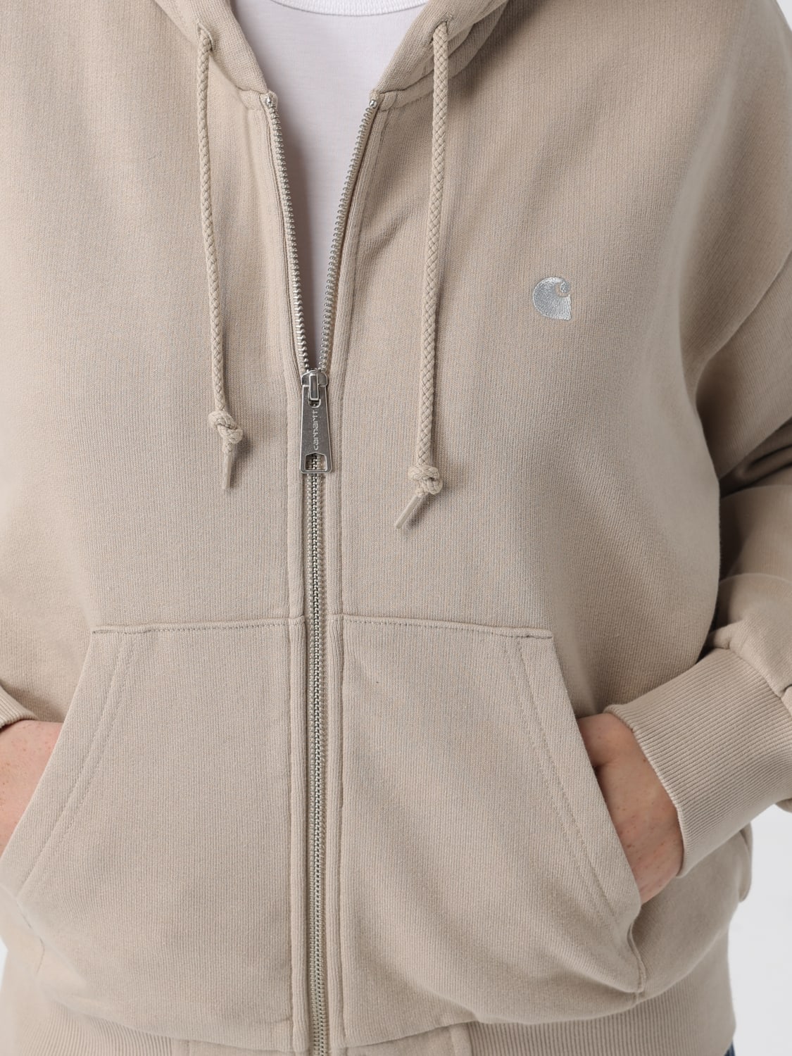 CARHARTT WIP SWEATSHIRT: Pullover damen Carhartt Wip, Beige - Img 4