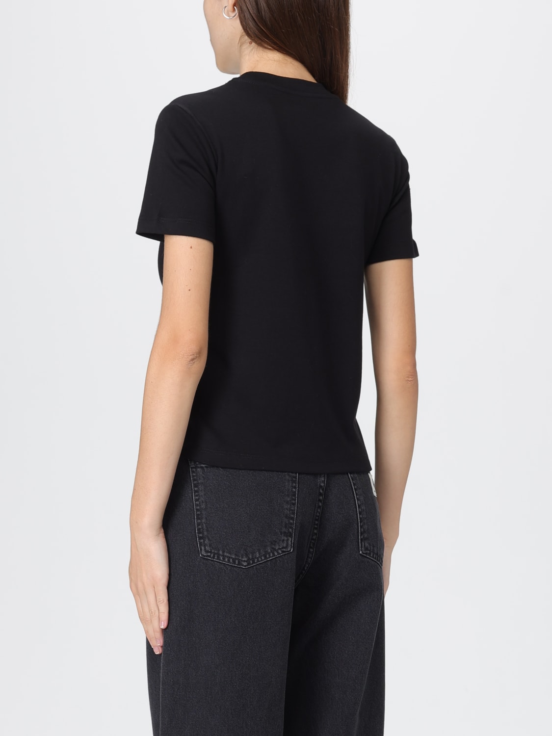 CARHARTT WIP T-SHIRT: T-shirt woman Carhartt Wip, Black - Img 2