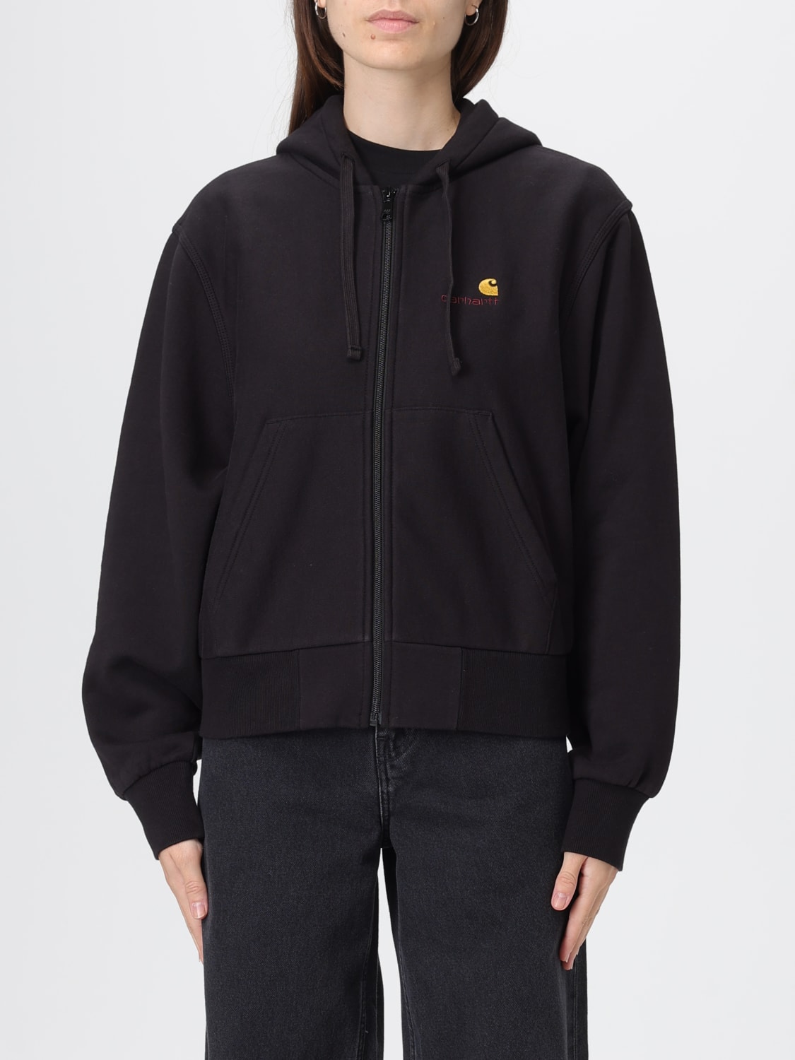 CARHARTT WIP SWEATSHIRT: Pullover damen Carhartt Wip, Schwarz - Img 1