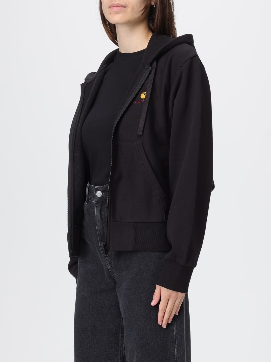 CARHARTT WIP SWEATSHIRT: Pullover damen Carhartt Wip, Schwarz - Img 3