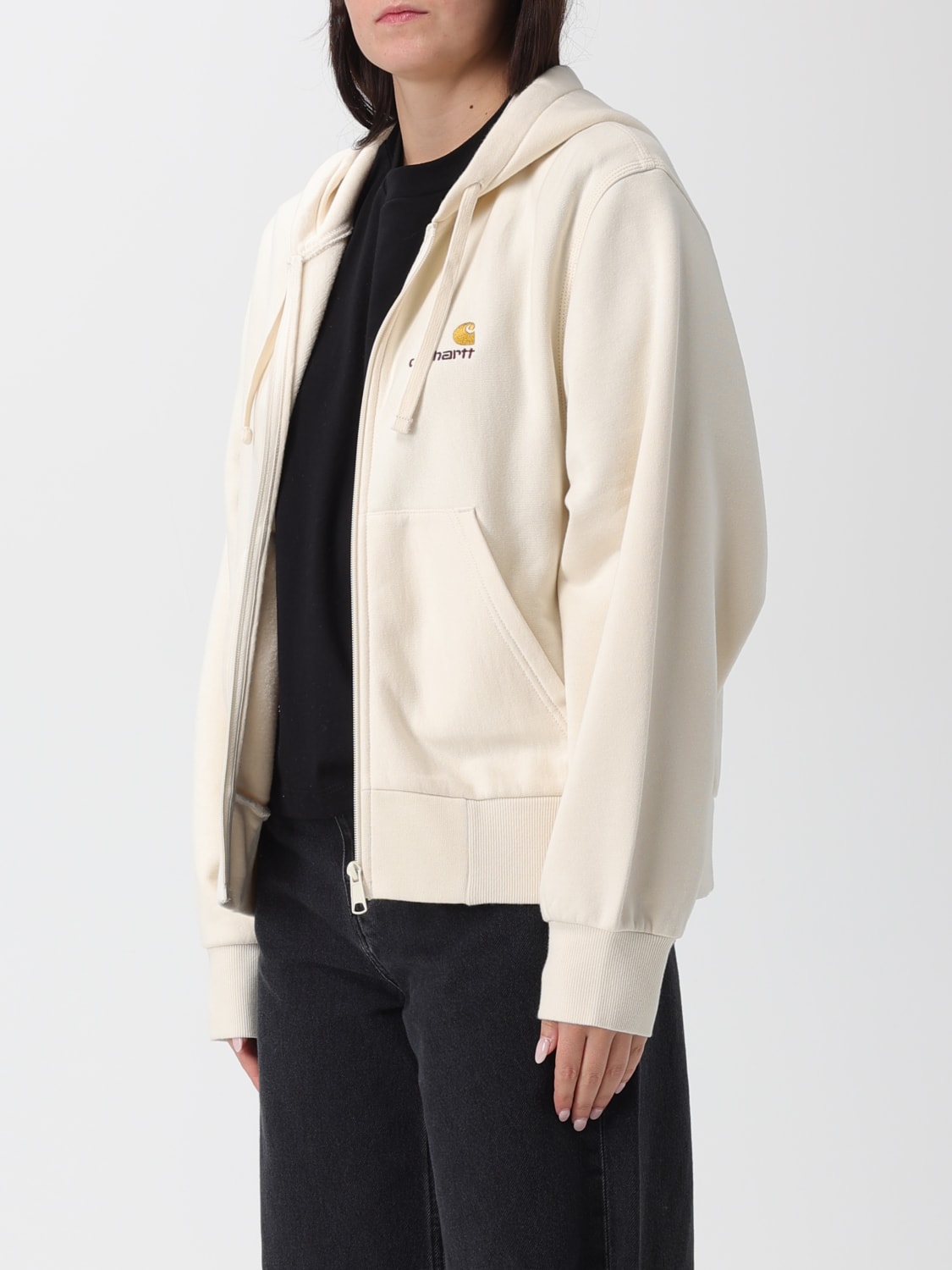 CARHARTT WIP SWEATSHIRT: Pullover damen Carhartt Wip, Beige - Img 3