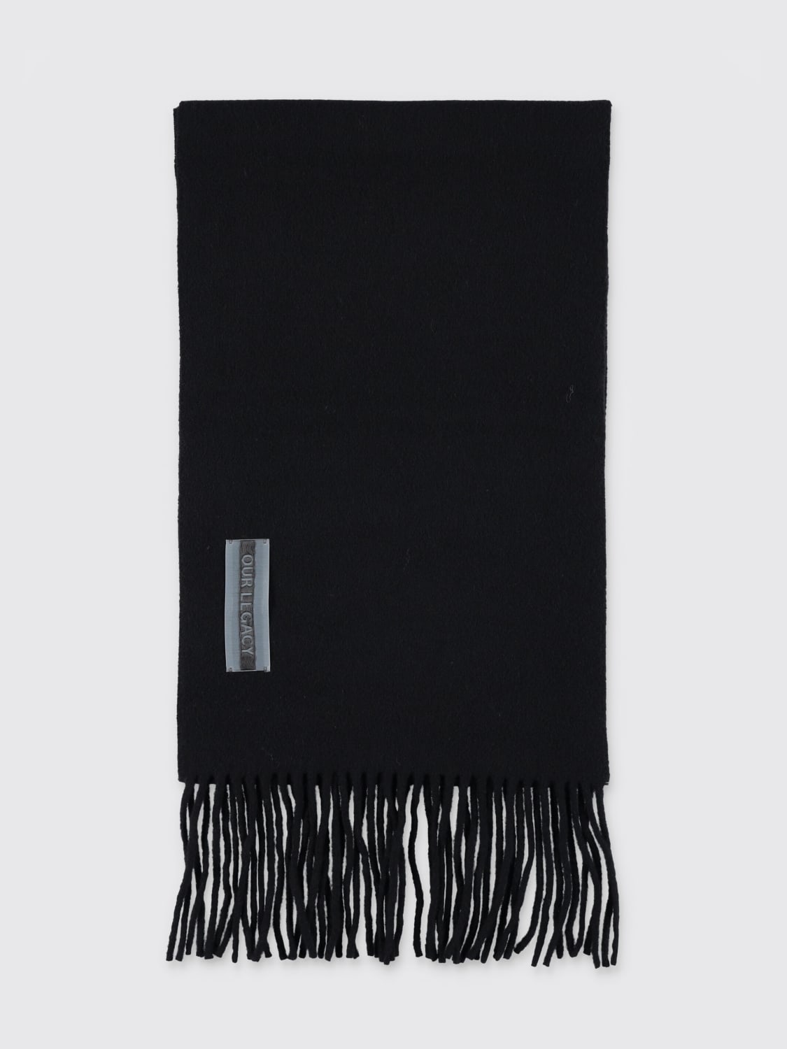 OUR LEGACY SCARF: Scarf men Our Legacy, Black - Img 1