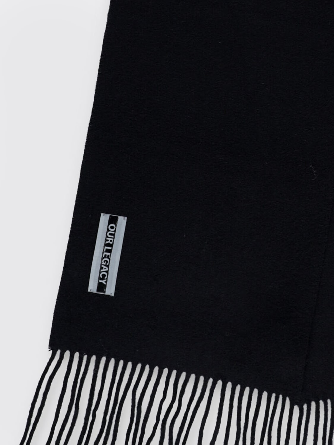 OUR LEGACY SCARF: Scarf men Our Legacy, Black - Img 2