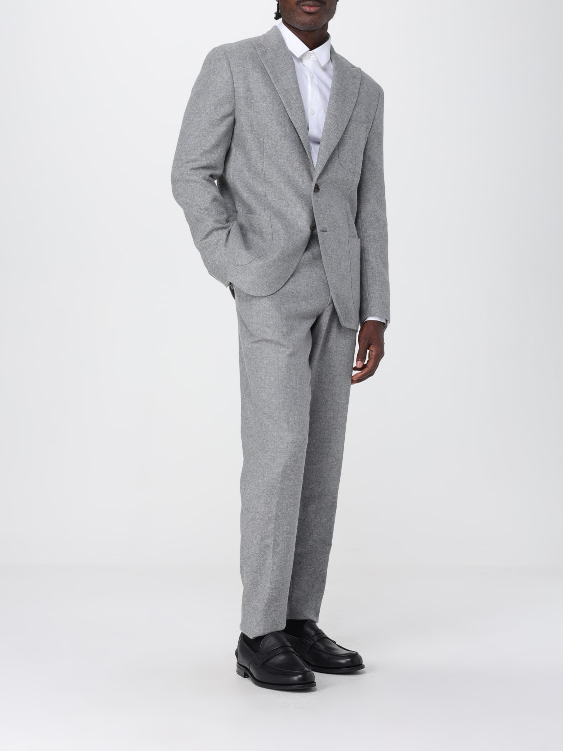 ELEVENTY SUIT: Jacket men Eleventy, Grey - Img 2