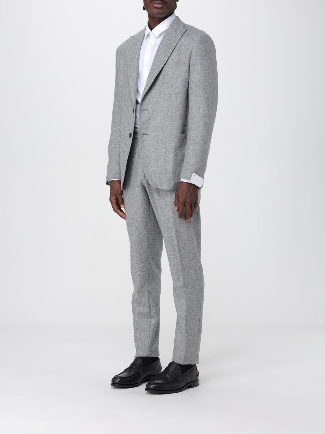 ELEVENTY SUIT: Jacket men Eleventy, Grey - Img 4