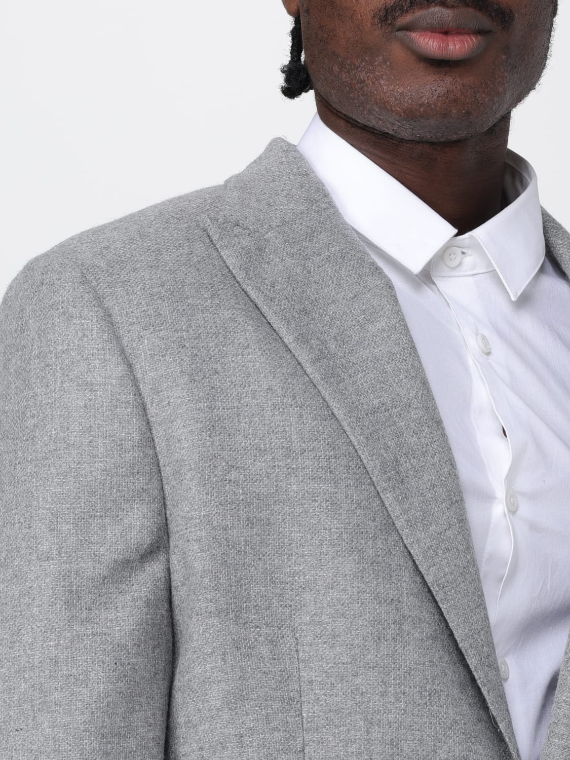 ELEVENTY SUIT: Jacket men Eleventy, Grey - Img 5