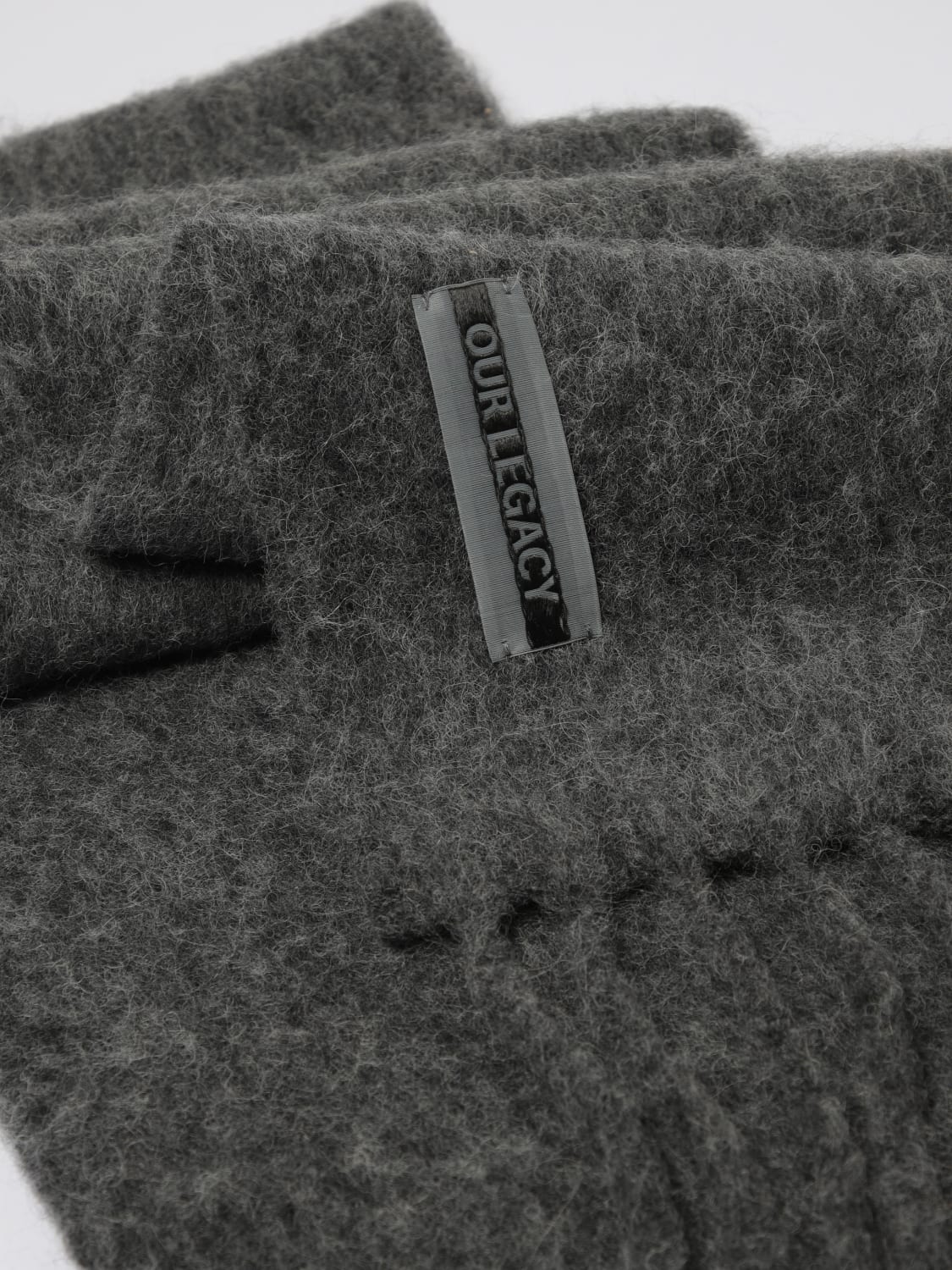 OUR LEGACY SCARF: Scarf men Our Legacy, White - Img 3