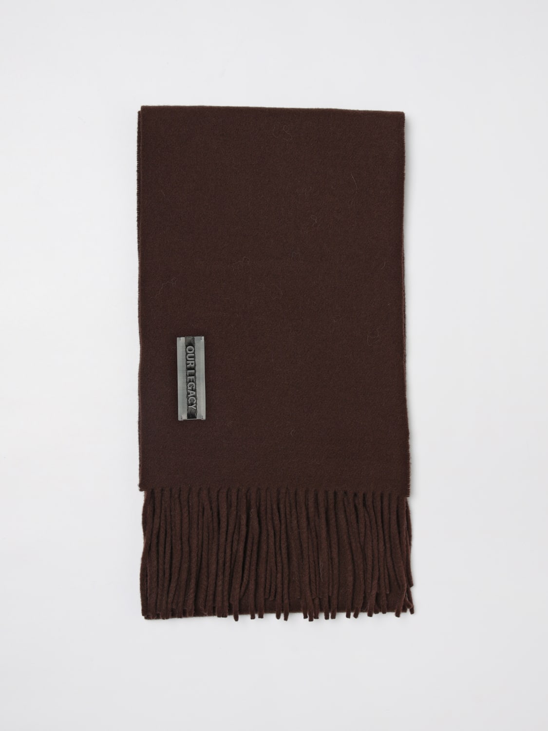 OUR LEGACY SCARF: Scarf men Our Legacy, Brown - Img 1