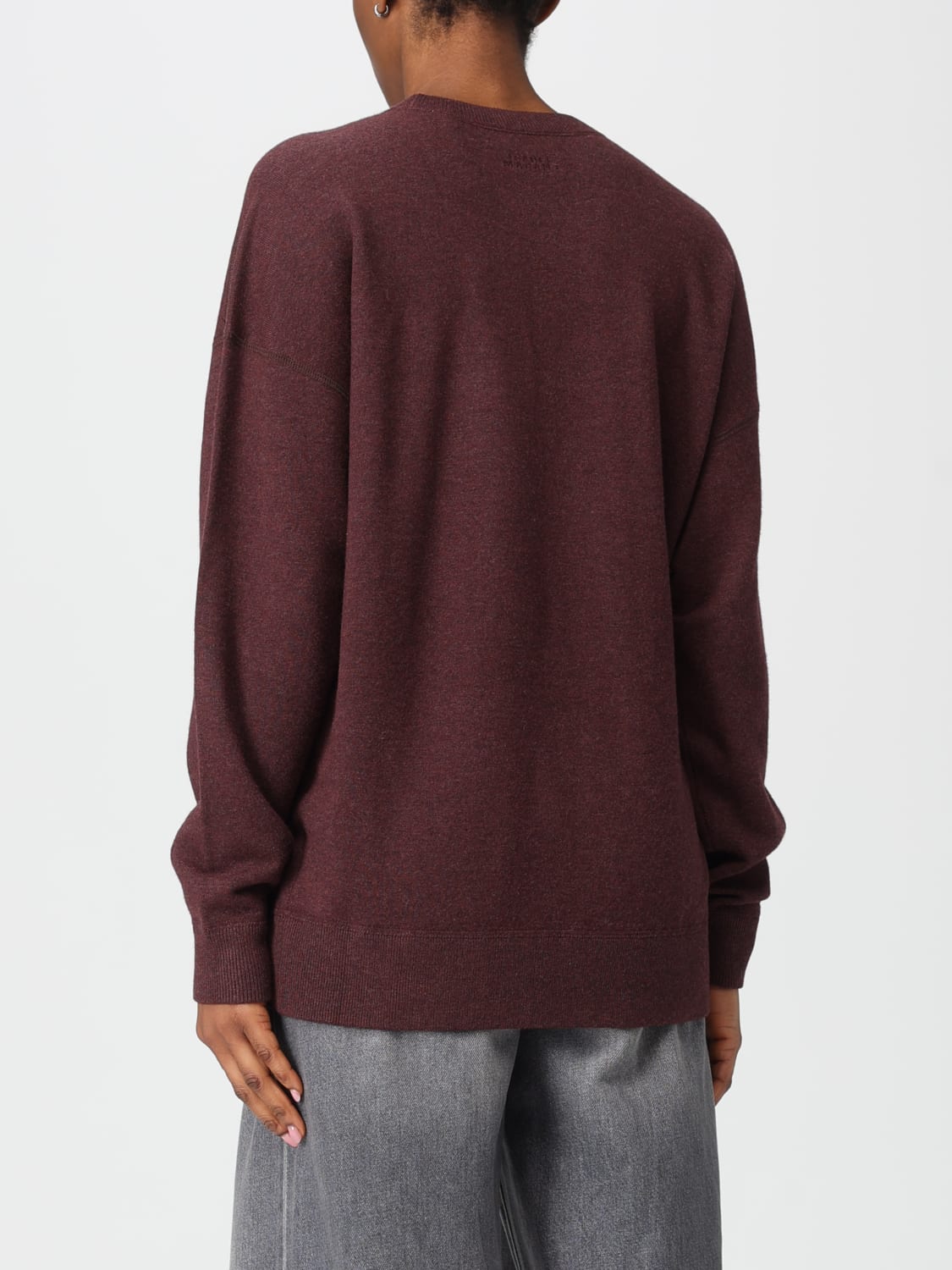 ISABEL MARANT PULLOVER: Pullover damen Isabel Marant, Burgunderrot - Img 2