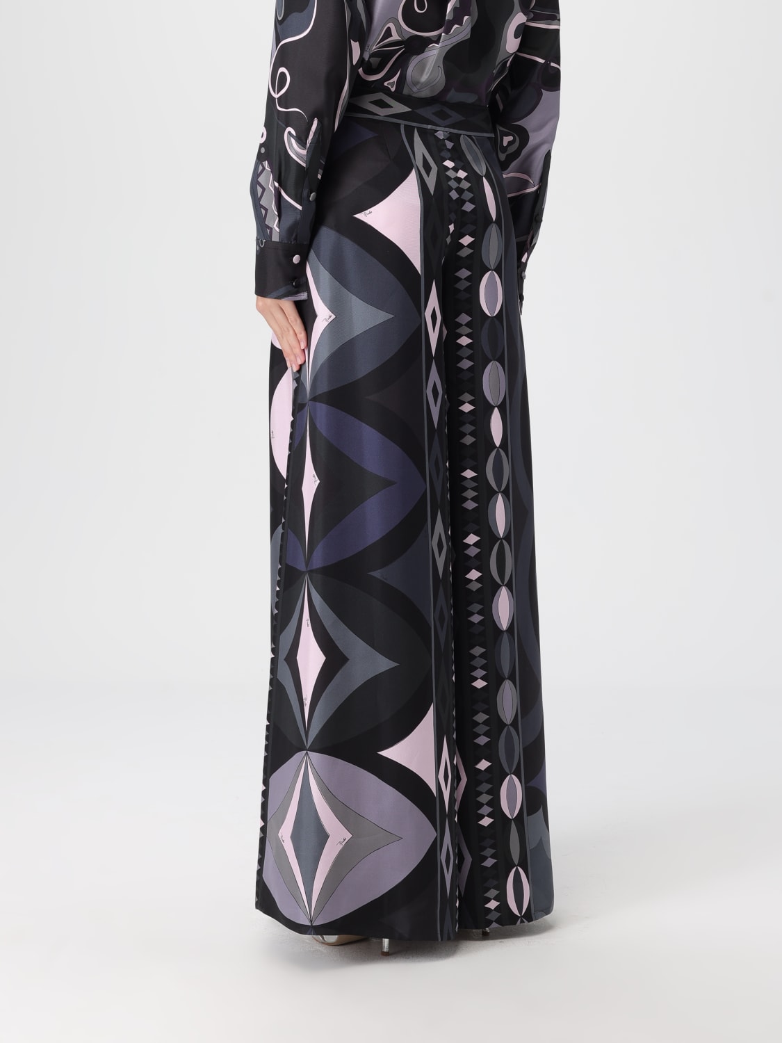 PUCCI HOSE: Hose damen Pucci, Schwarz - Img 3