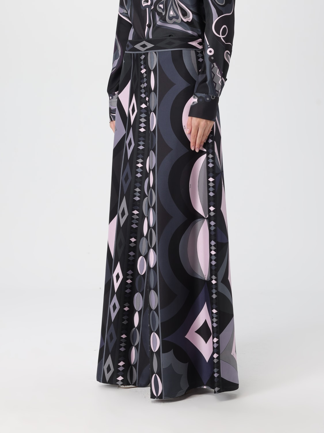 PUCCI HOSE: Hose damen Pucci, Schwarz - Img 4