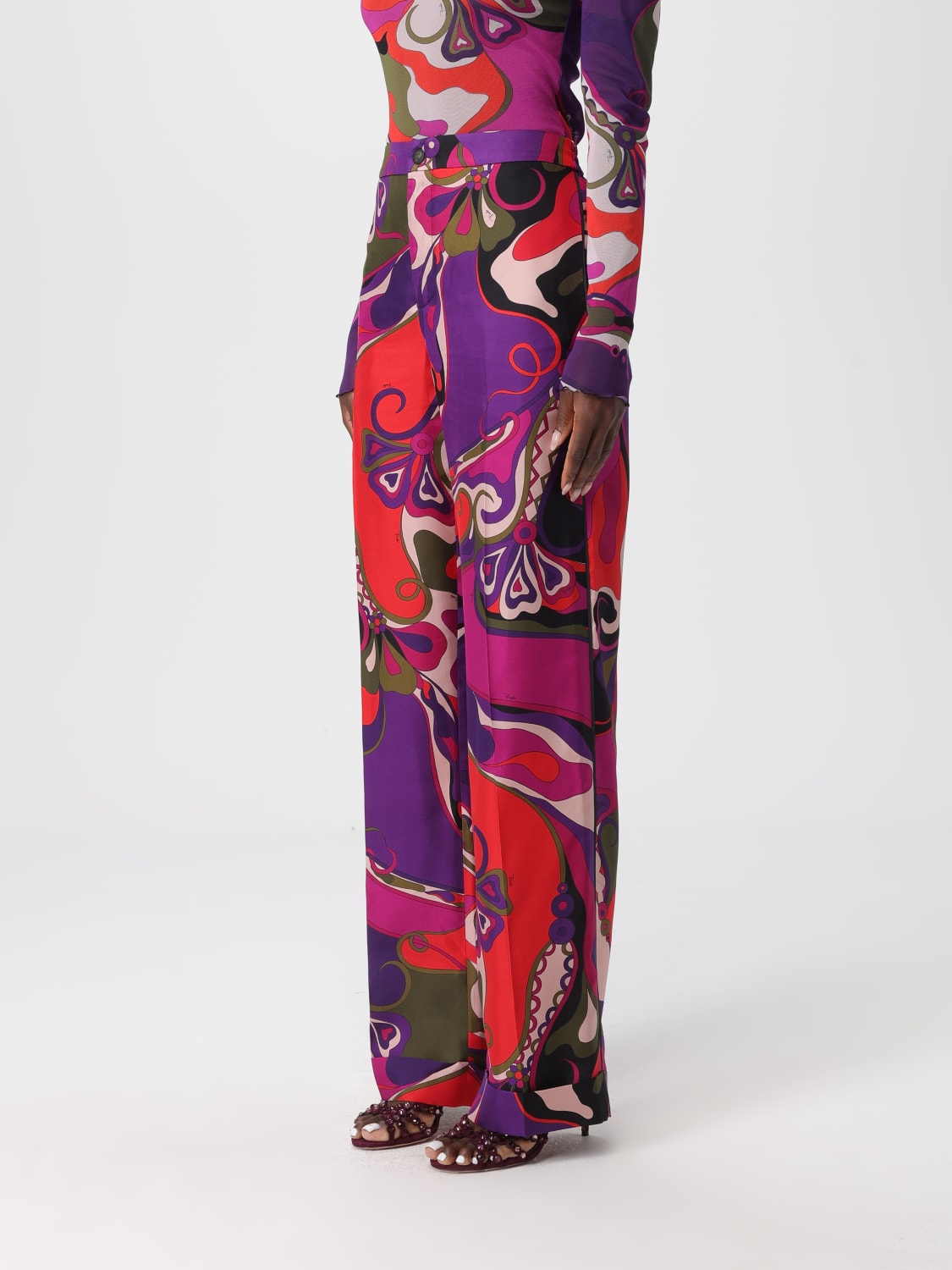 PUCCI TROUSERS: Trousers woman Pucci, Multicolor - Img 4