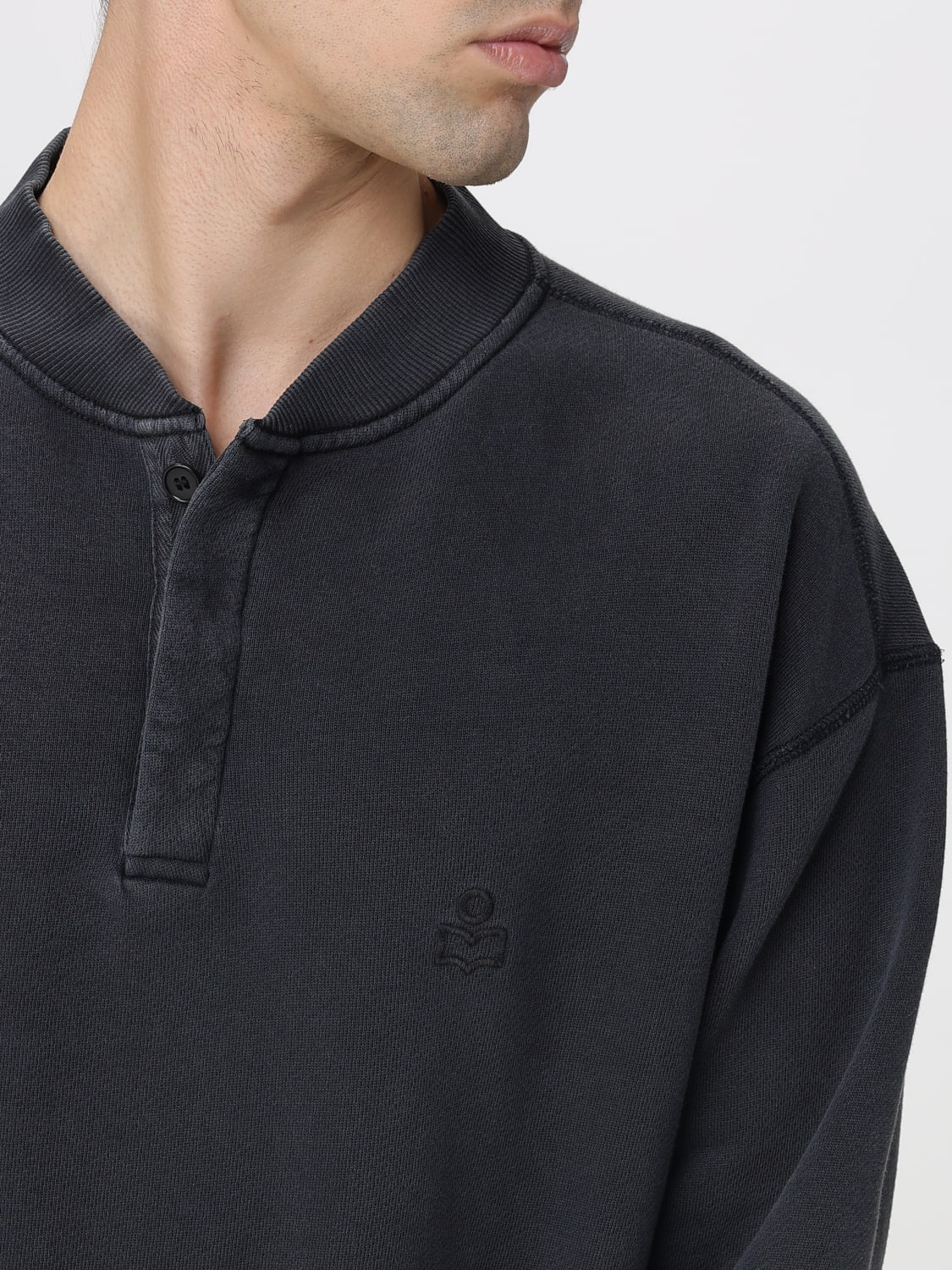 ISABEL MARANT SWEATSHIRT: Sweatshirt men Isabel Marant, Black - Img 4