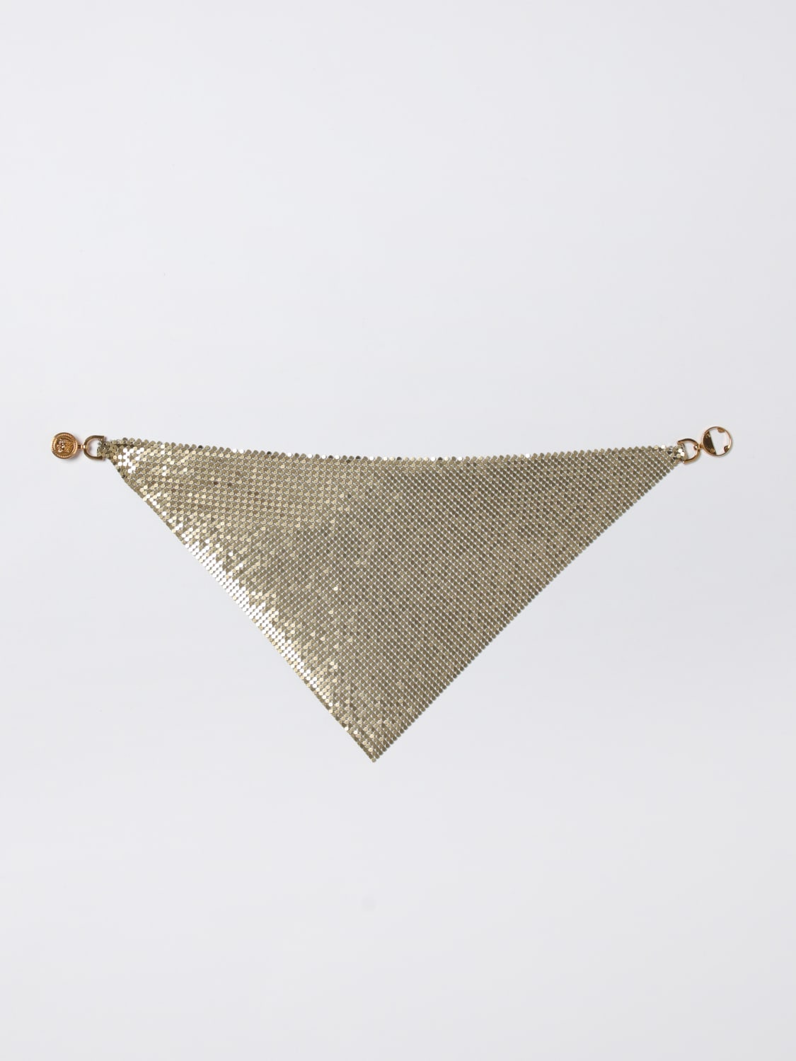 VERSACE NECK SCARF: Scarf woman Versace, Gold - Img 1