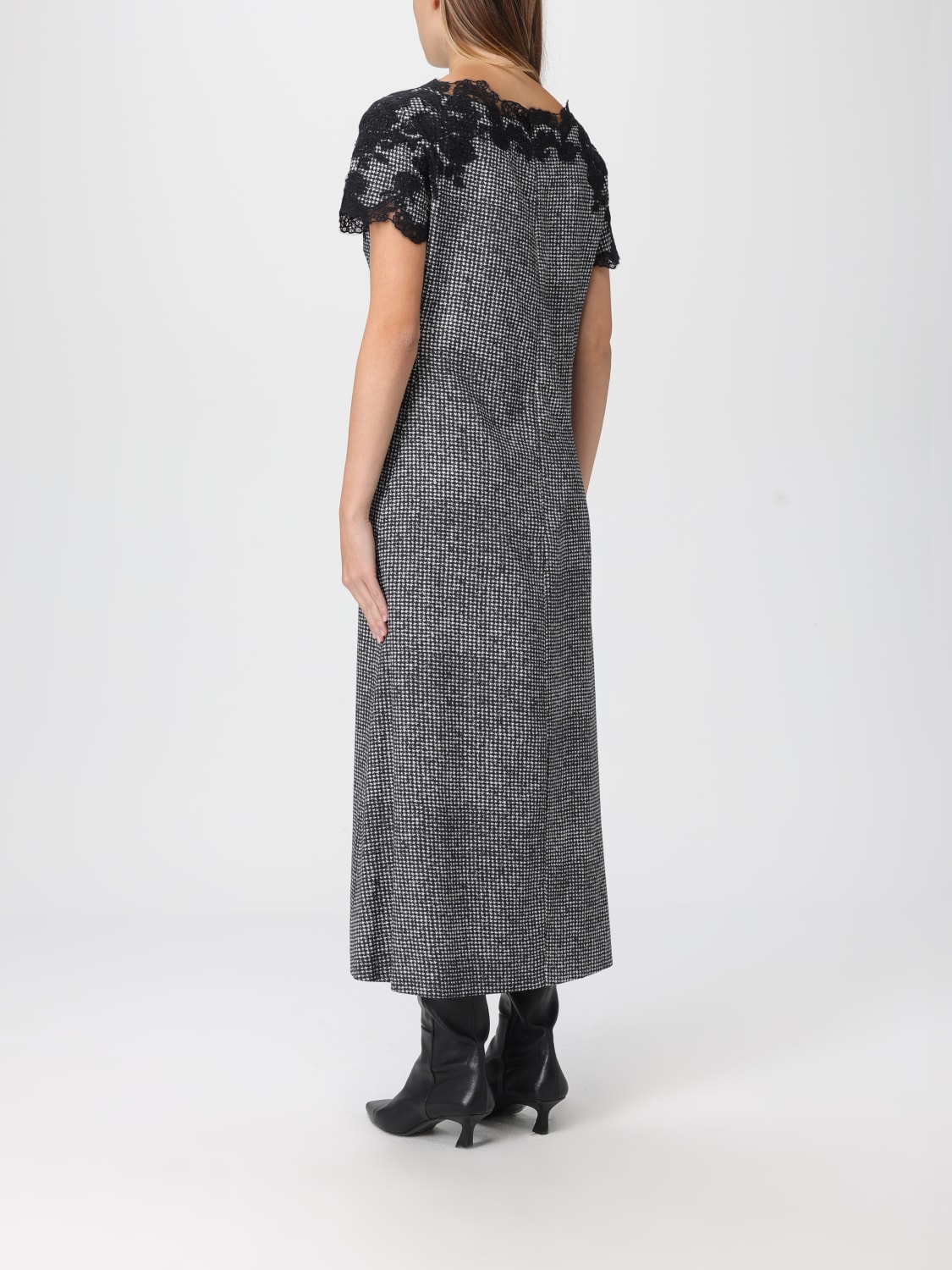 ERMANNO SCERVINO ROBE: Robes femme Ermanno Scervino, Noir - Img 3
