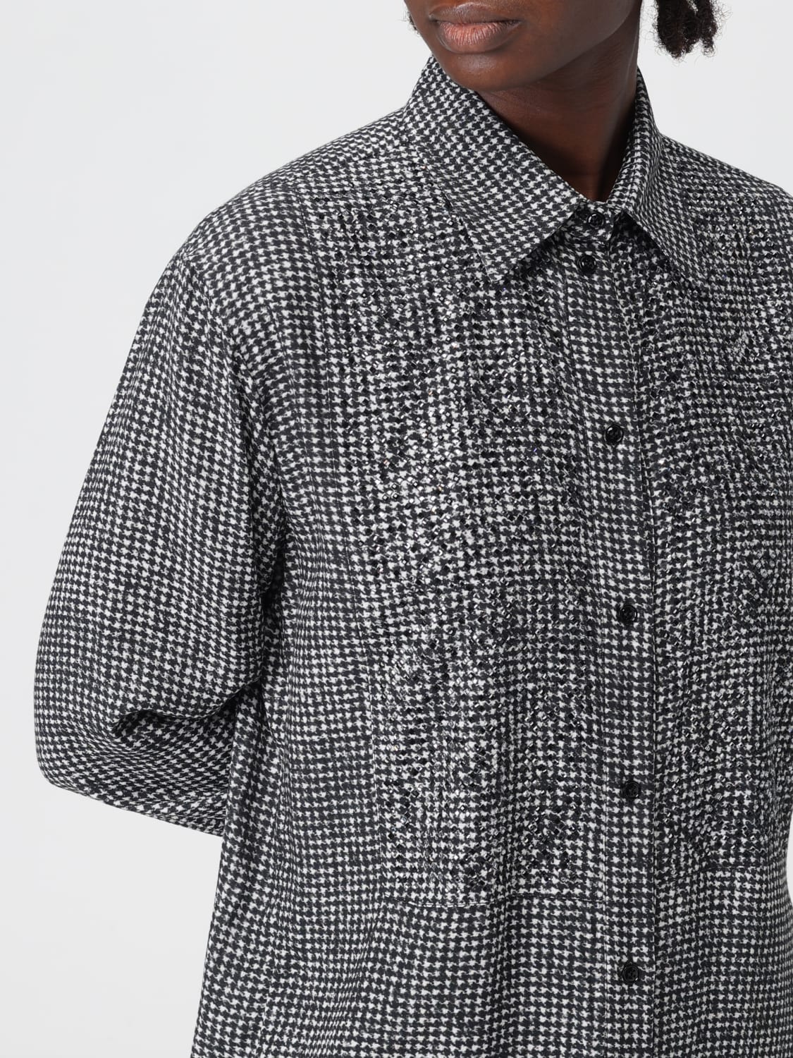 ERMANNO SCERVINO SHIRT: Shirt woman Ermanno Scervino, Grey - Img 5