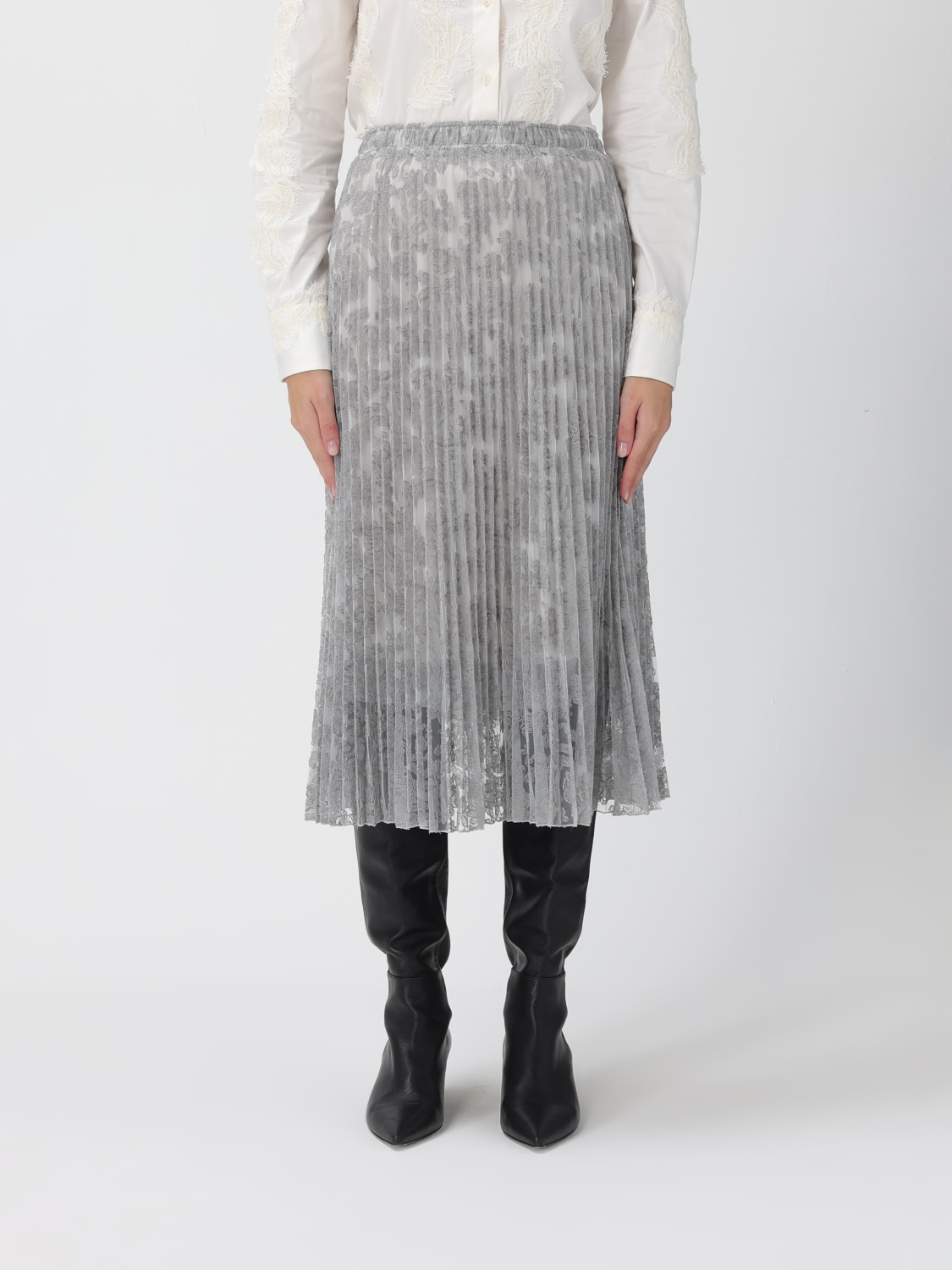 ERMANNO SCERVINO SHIRT: Skirt woman Ermanno Scervino, Green - Img 1