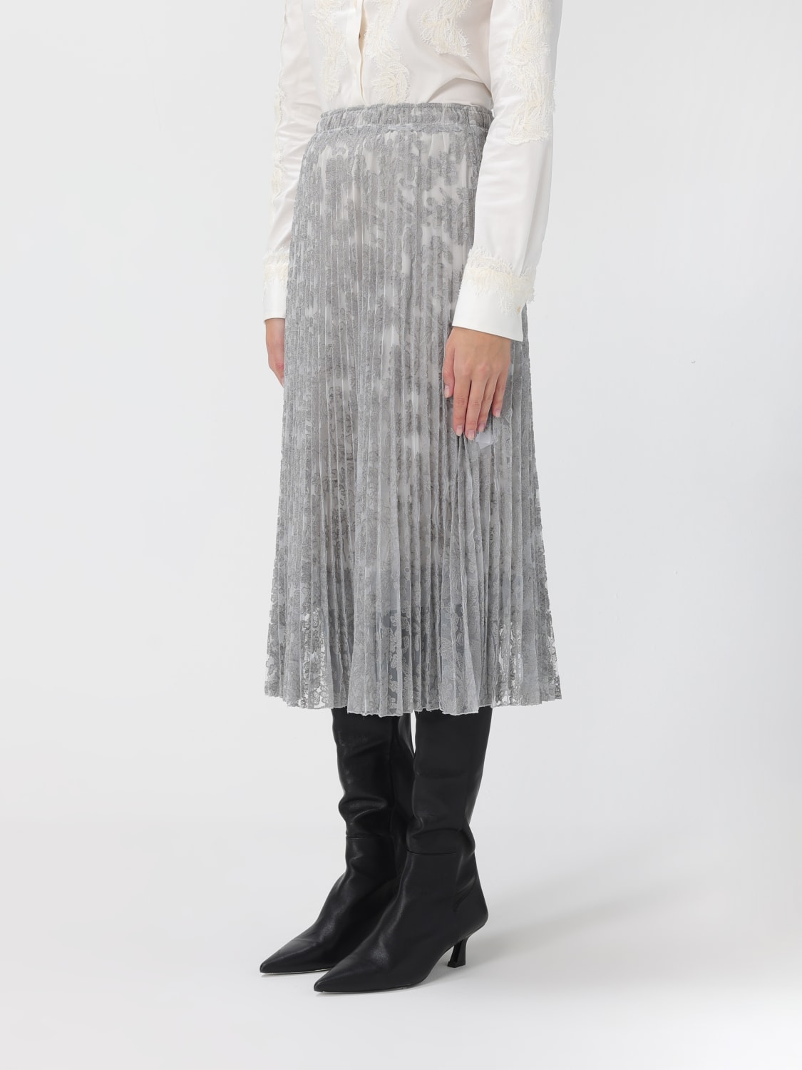 ERMANNO SCERVINO SHIRT: Skirt woman Ermanno Scervino, Green - Img 4