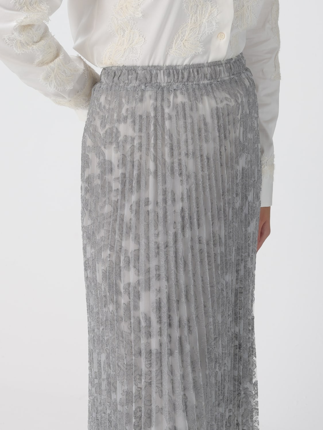 ERMANNO SCERVINO SHIRT: Skirt woman Ermanno Scervino, Green - Img 5