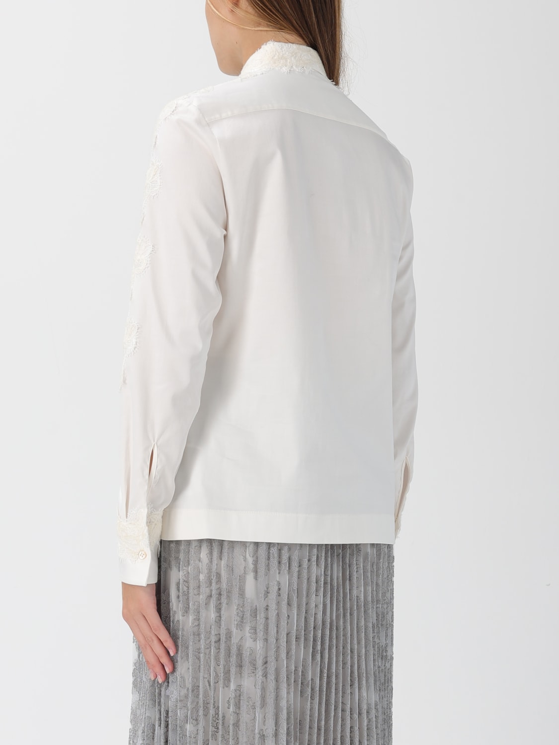 ERMANNO SCERVINO SHIRT: Shirt woman Ermanno Scervino, Beige - Img 3