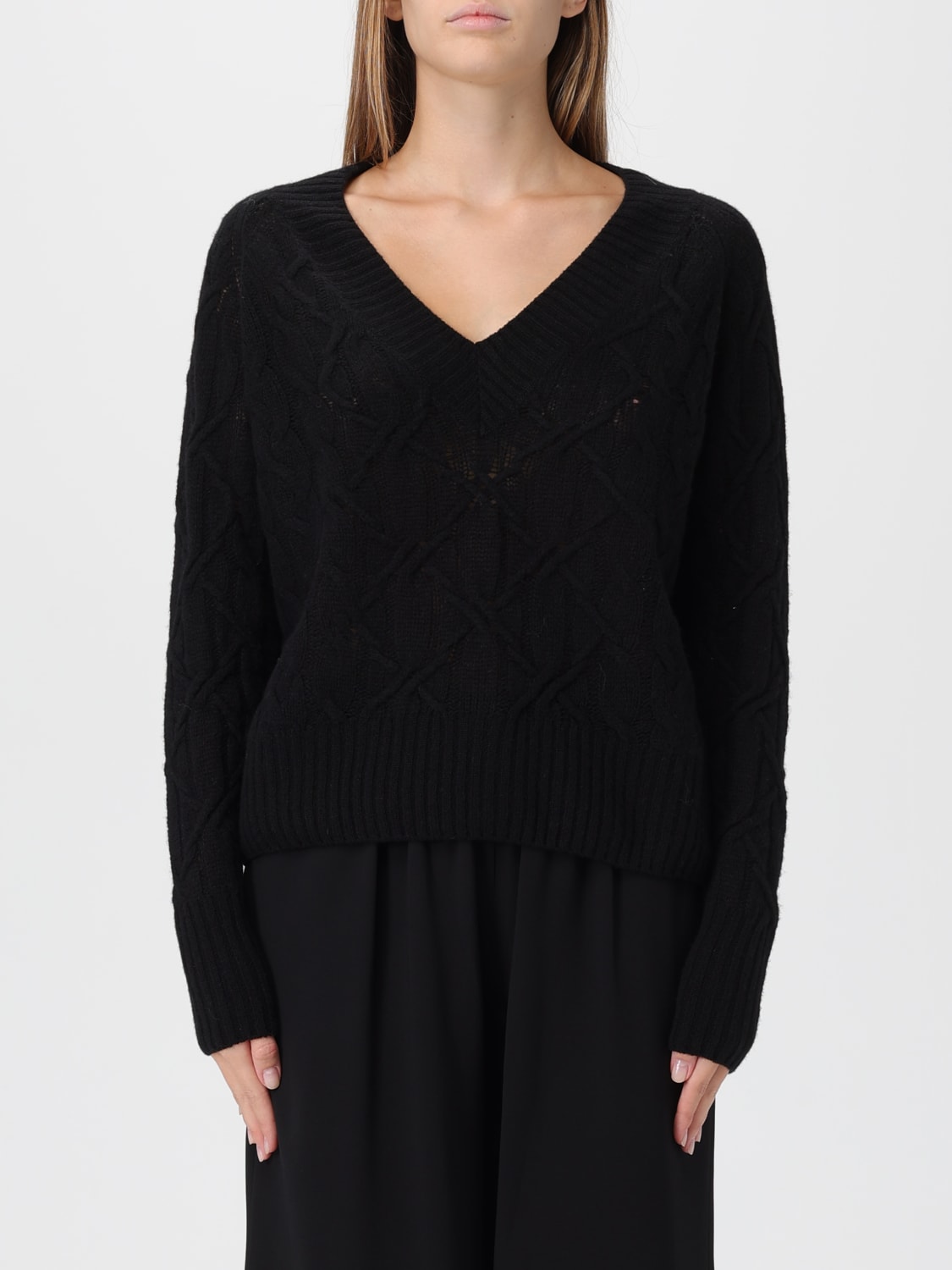 ERMANNO SCERVINO JUMPER: Jumper woman Ermanno Scervino, Black - Img 1